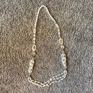 Crystal and Pearl Designer necklace